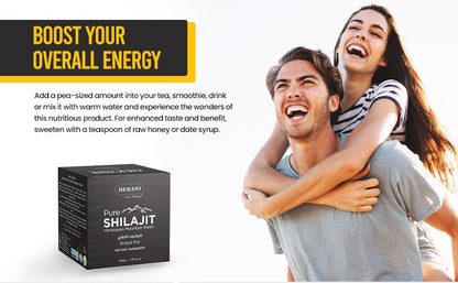 HEMANI Pure Shilajit Himalayan Resin 50g