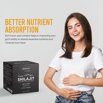 HEMANI Pure Shilajit Himalayan Resin 50g