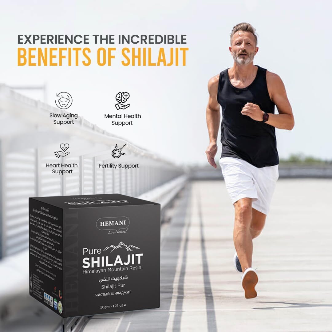 HEMANI Pure Shilajit Himalayan Resin 50g