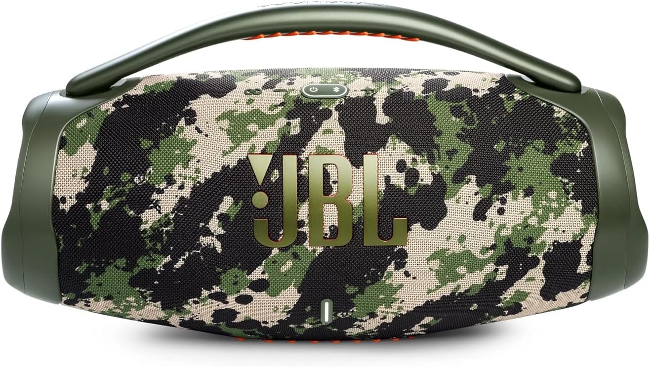 Boombox 3 Portable Speaker With Massive Signature Pro Sound Black