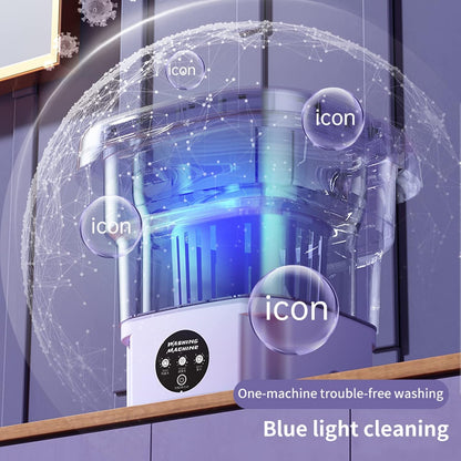 Washing Machine,11L Foldable Mini Washing Machine