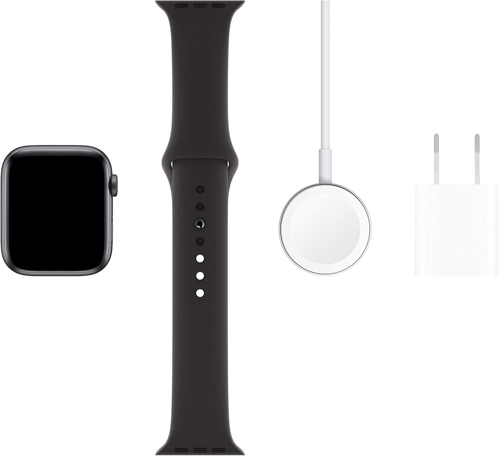 Apple Watch Series 5 (GPS, 40MM) - Space Gray Aluminum Case with Black Sport Band