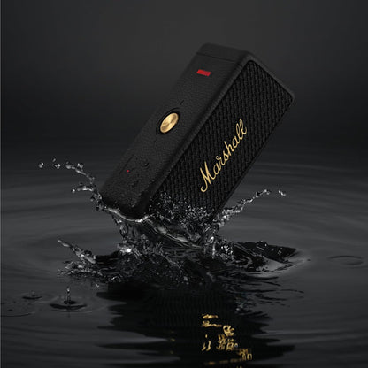 Marshall Emberton II Portable Bluetooth Speakers - Water Resistant Wireless Speakers Portable Speaker 32+ Hour of Playtime
