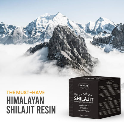 HEMANI Pure Shilajit Himalayan Resin 50g