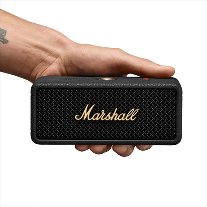 Marshall Emberton II Portable Bluetooth Speakers - Water Resistant Wireless Speakers Portable Speaker 32+ Hour of Playtime