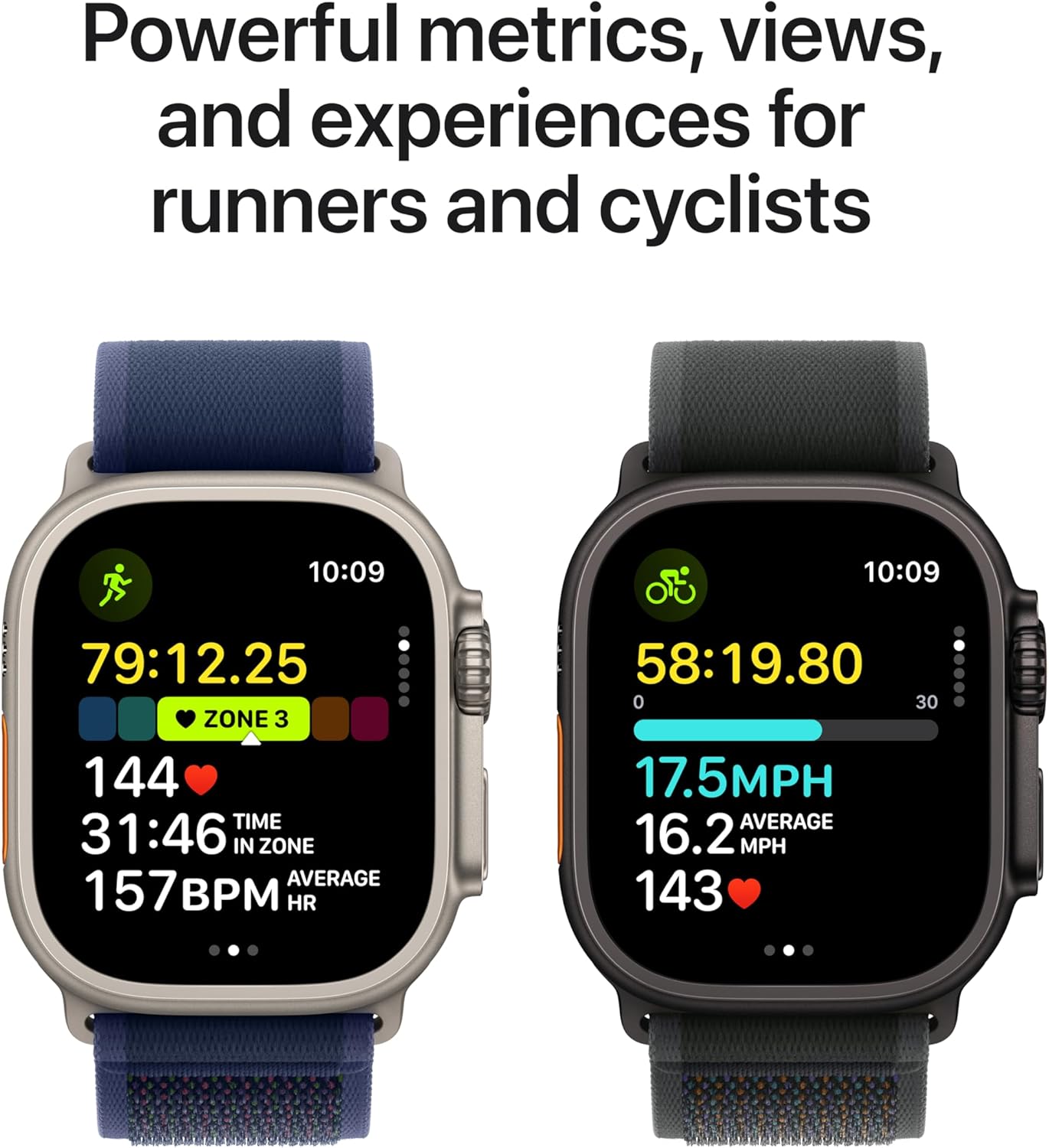 Apple Watch Ultra 2 GPS + Cellular 49mm – Black Titanium with Black Trail Loop