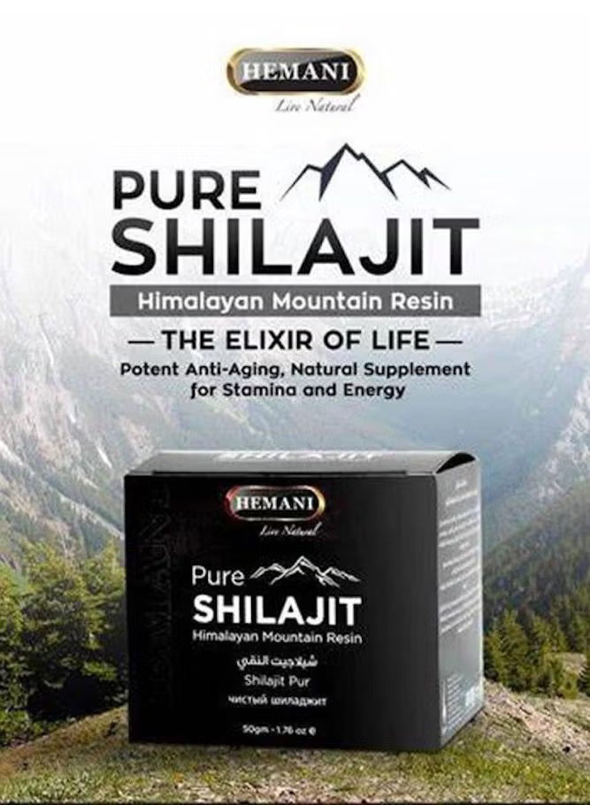 HEMANI Pure Shilajit Himalayan Resin 50g